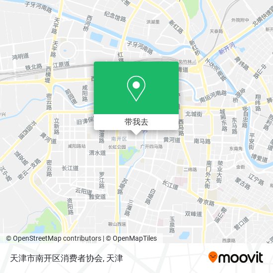 天津市南开区消费者协会地图