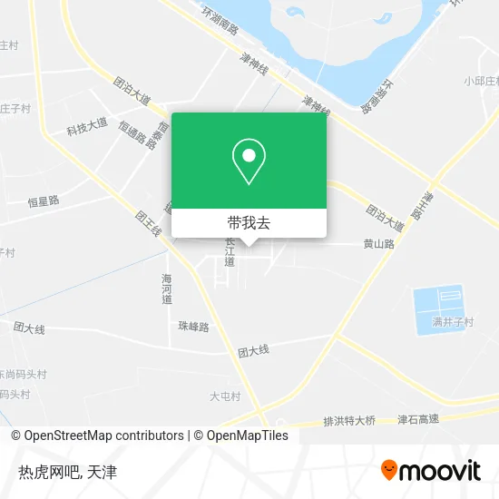热虎网吧地图