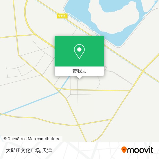 大邱庄文化广场地图