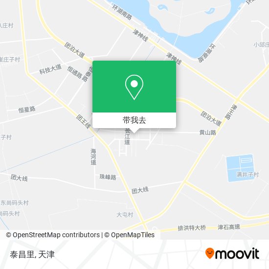 泰昌里地图