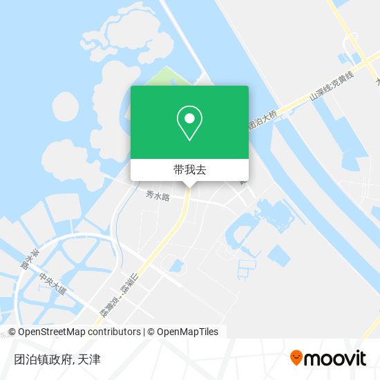 团泊镇政府地图