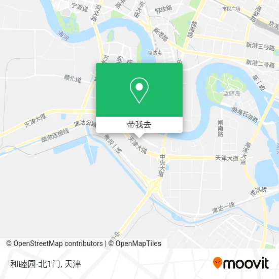 和睦园-北1门地图