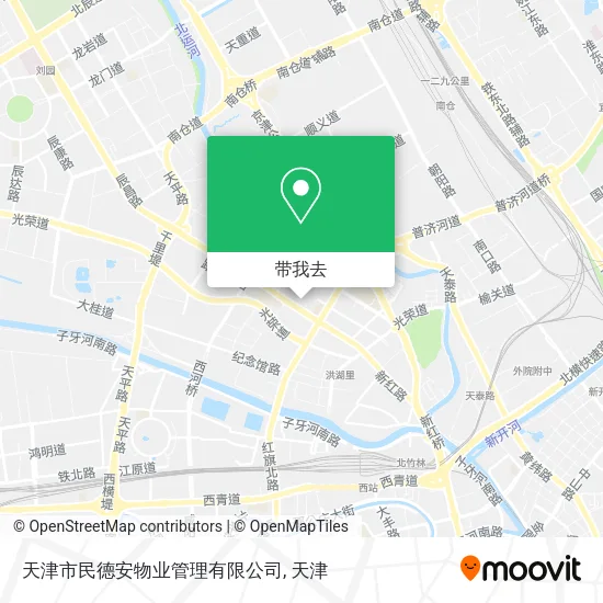 天津市民德安物业管理有限公司地图