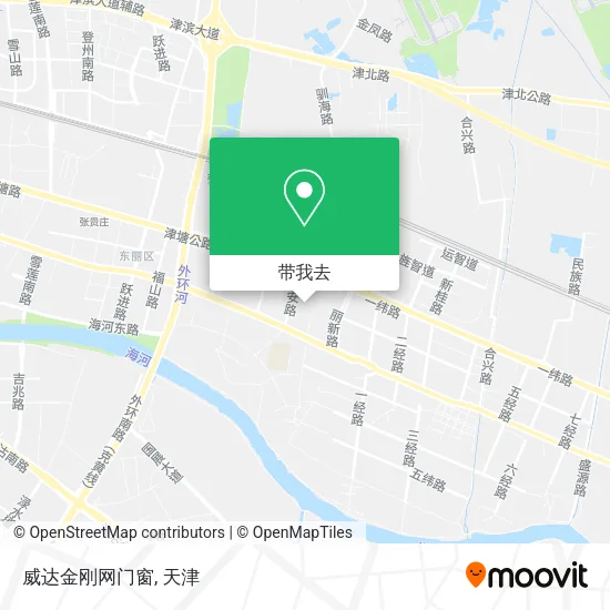 威达金刚网门窗地图