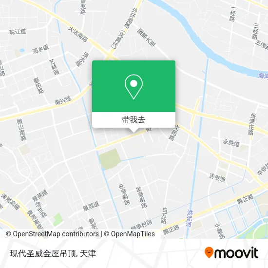 现代圣威金屋吊顶地图