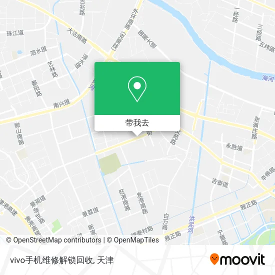 vivo手机维修解锁回收地图