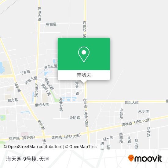 海天园-9号楼地图