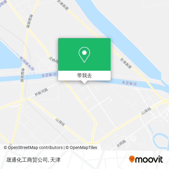 晟通化工商贸公司地图