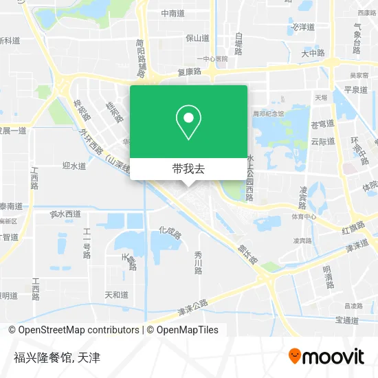 福兴隆餐馆地图