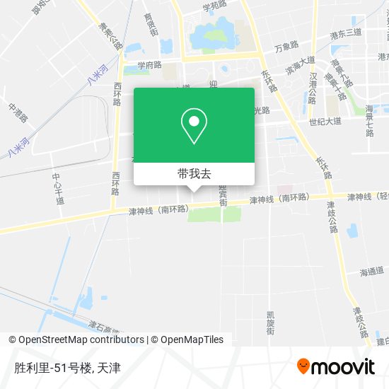 胜利里-51号楼地图