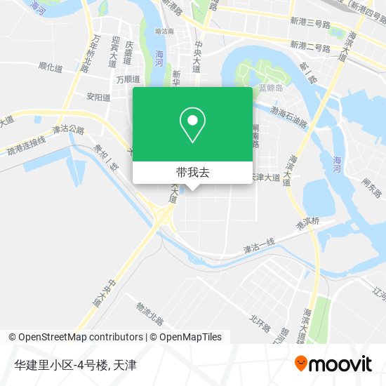 华建里小区-4号楼地图
