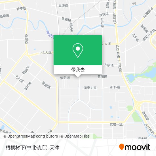 梧桐树下(中北镇店)地图