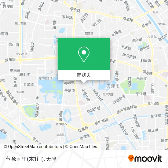 气象南里(东1门)地图
