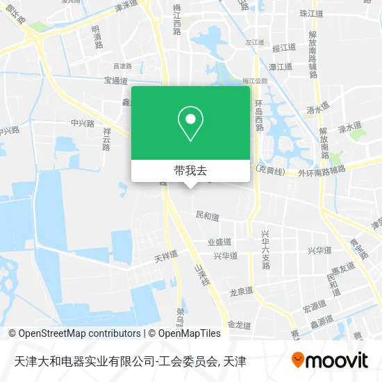 天津大和电器实业有限公司-工会委员会地图