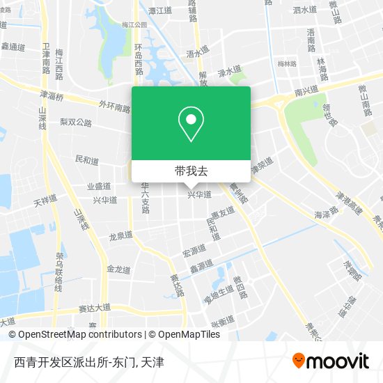 西青开发区派出所-东门地图