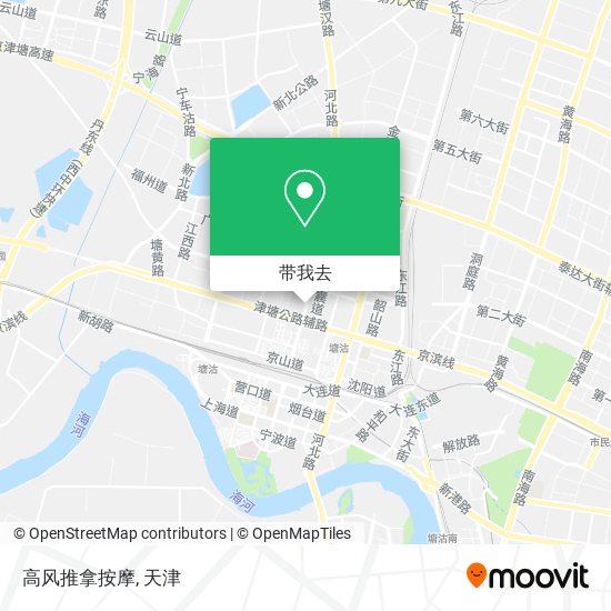 高风推拿按摩地图