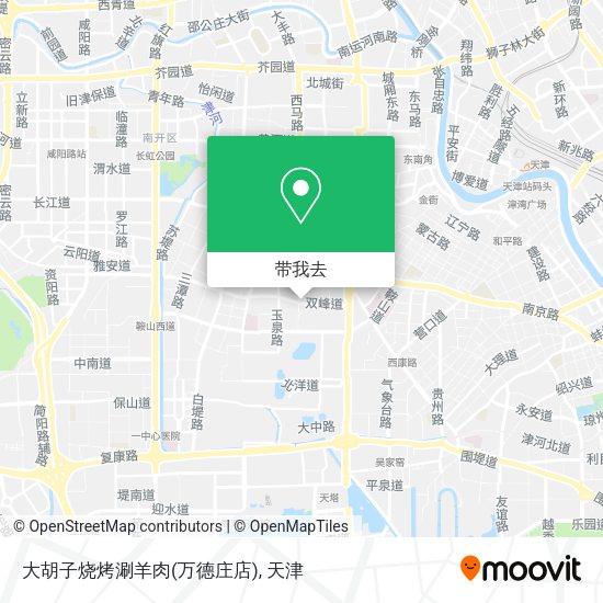 大胡子烧烤涮羊肉(万德庄店)地图