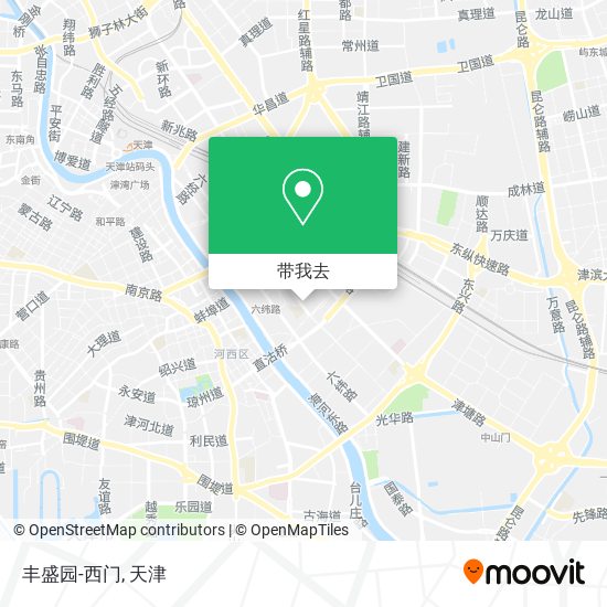 丰盛园-西门地图