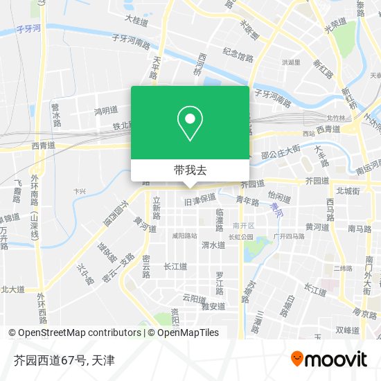 芥园西道67号地图