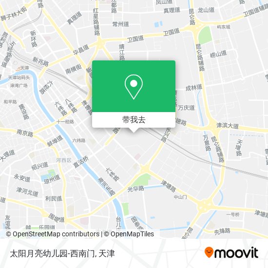 太阳月亮幼儿园-西南门地图