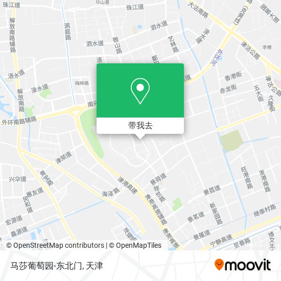 马莎葡萄园-东北门地图