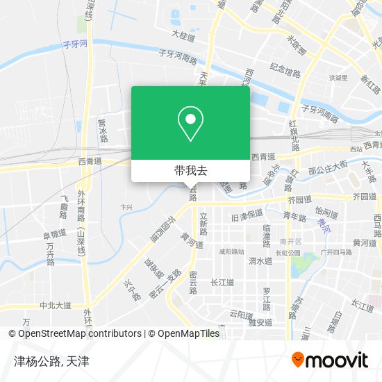 津杨公路地图