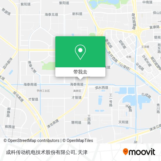 成科传动机电技术股份有限公司地图