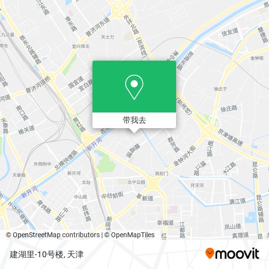 建湖里-10号楼地图