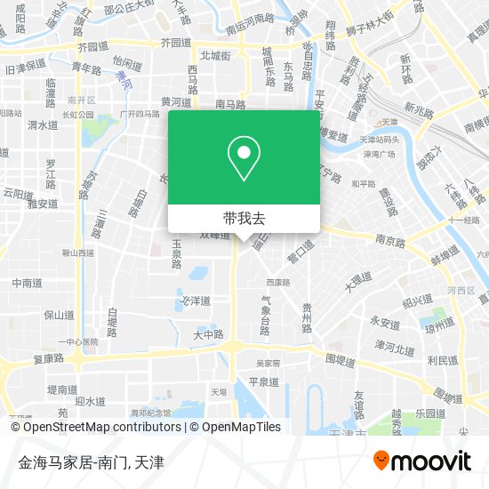 金海马家居-南门地图