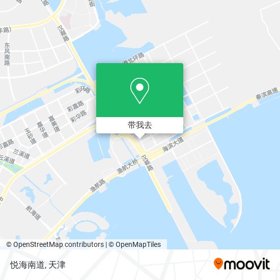 悦海南道地图