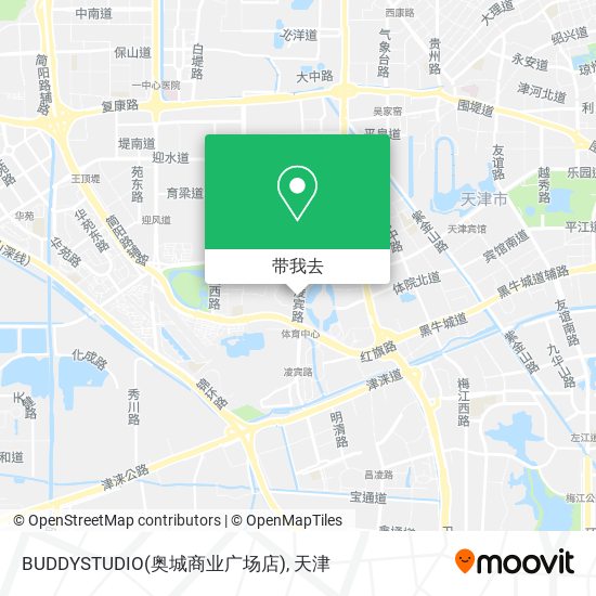 BUDDYSTUDIO(奥城商业广场店)地图