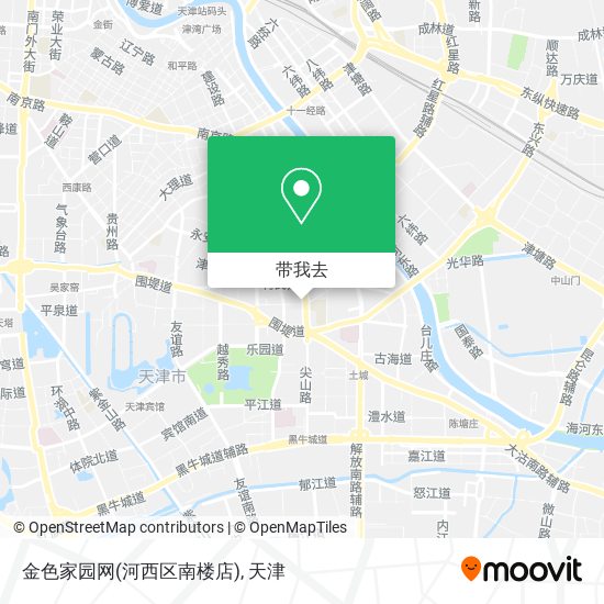 金色家园网(河西区南楼店)地图