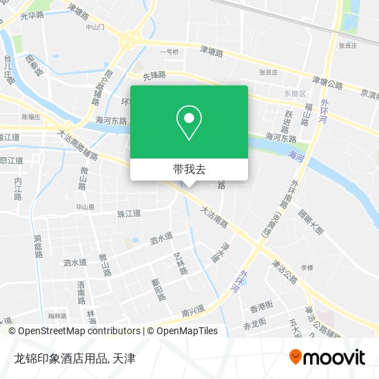 龙锦印象酒店用品地图