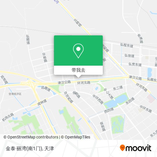 金泰·丽湾(南1门)地图