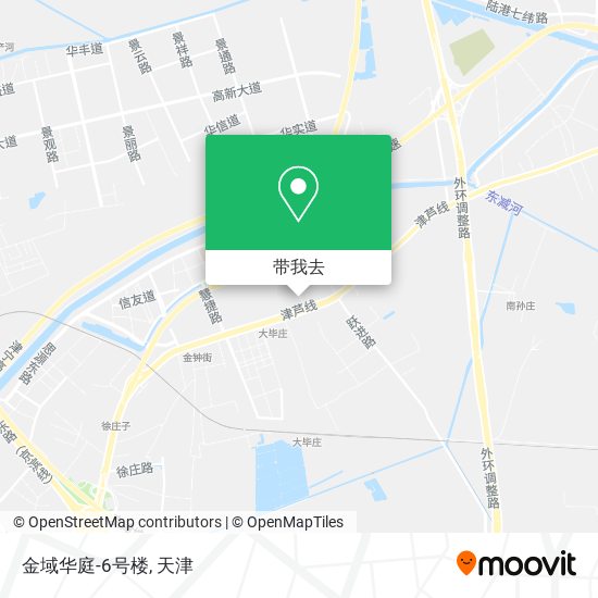 金域华庭-6号楼地图