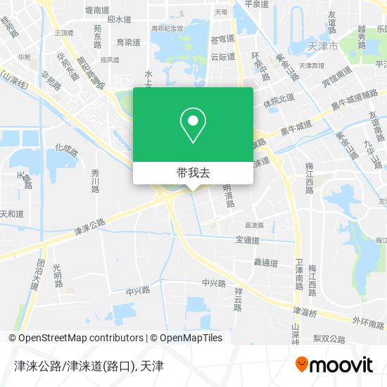 津涞公路/津涞道(路口)地图