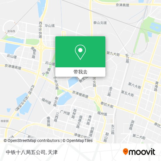 中铁十八局五公司地图