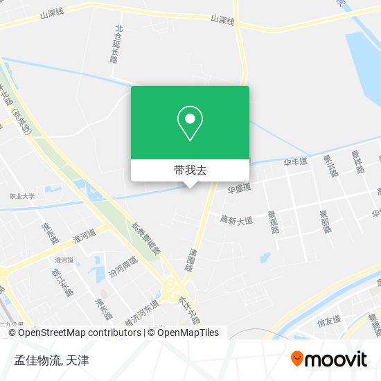 孟佳物流地图