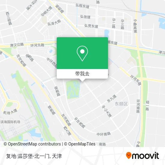 复地·温莎堡-北一门地图