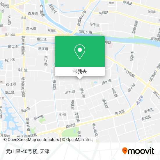 元山里-40号楼地图