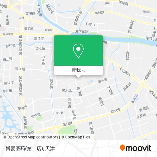博爱医药(第十店)地图