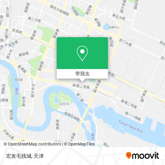 宏发毛线城地图