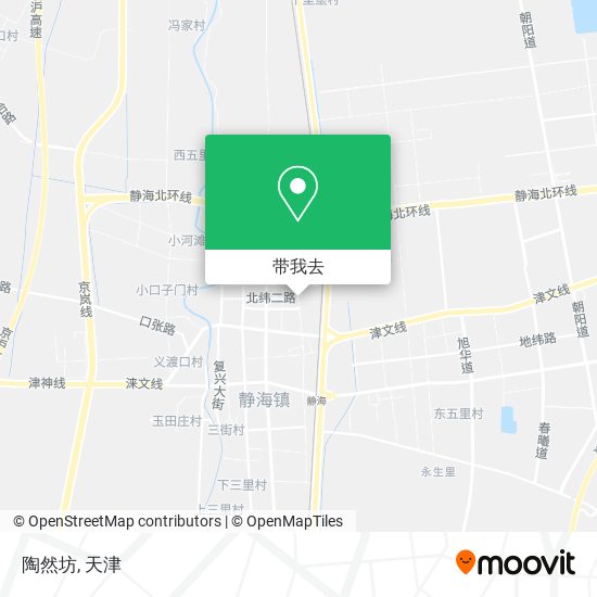陶然坊地图