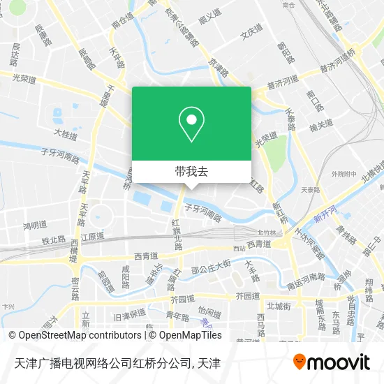 天津广播电视网络公司红桥分公司地图