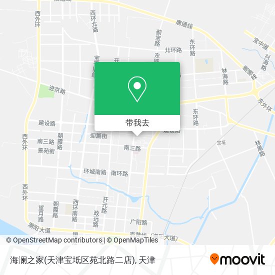 海澜之家(天津宝坻区苑北路二店)地图