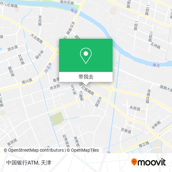 中国银行ATM地图
