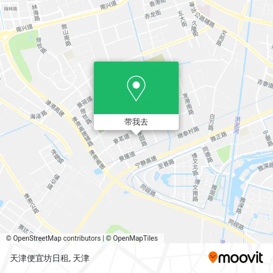 天津便宜坊日租地图