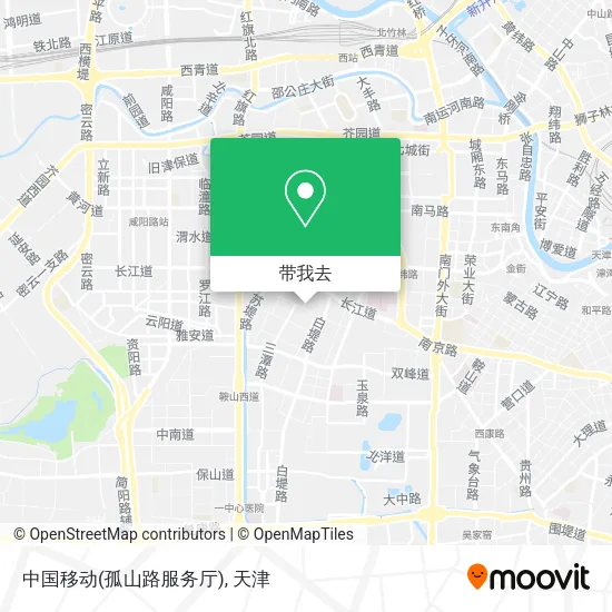 中国移动(孤山路服务厅)地图