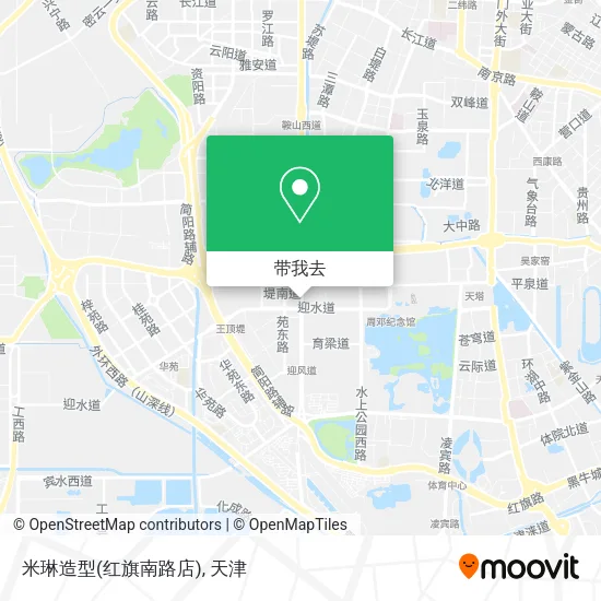 米琳造型(红旗南路店)地图