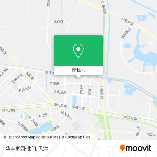 华丰家园-北门地图
